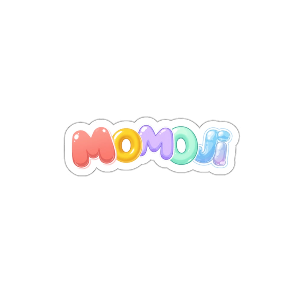 Momoi Rainbow Bubble Die-Cut Sticker