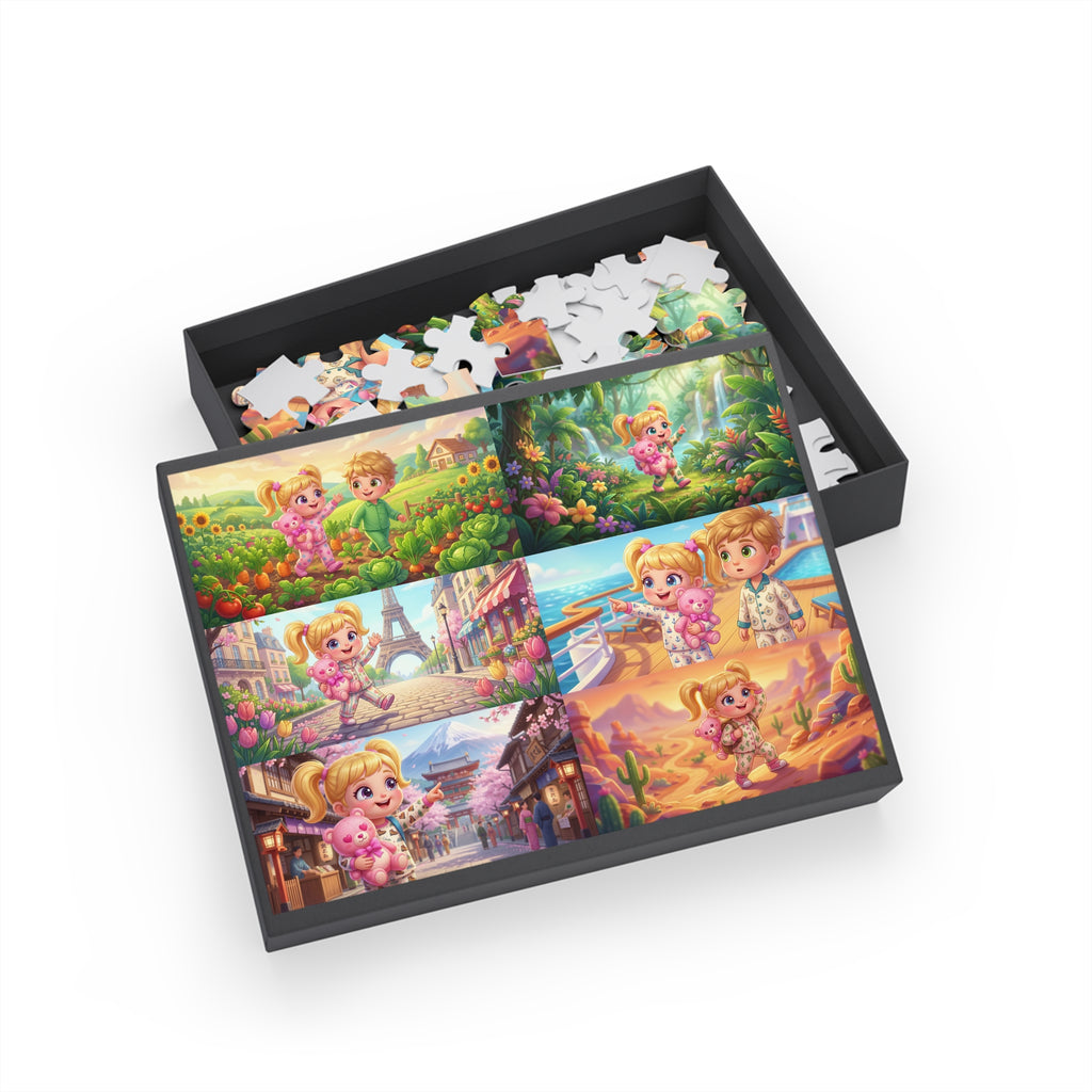Mo was Here: Adventures Large Jigsaw Puzzle