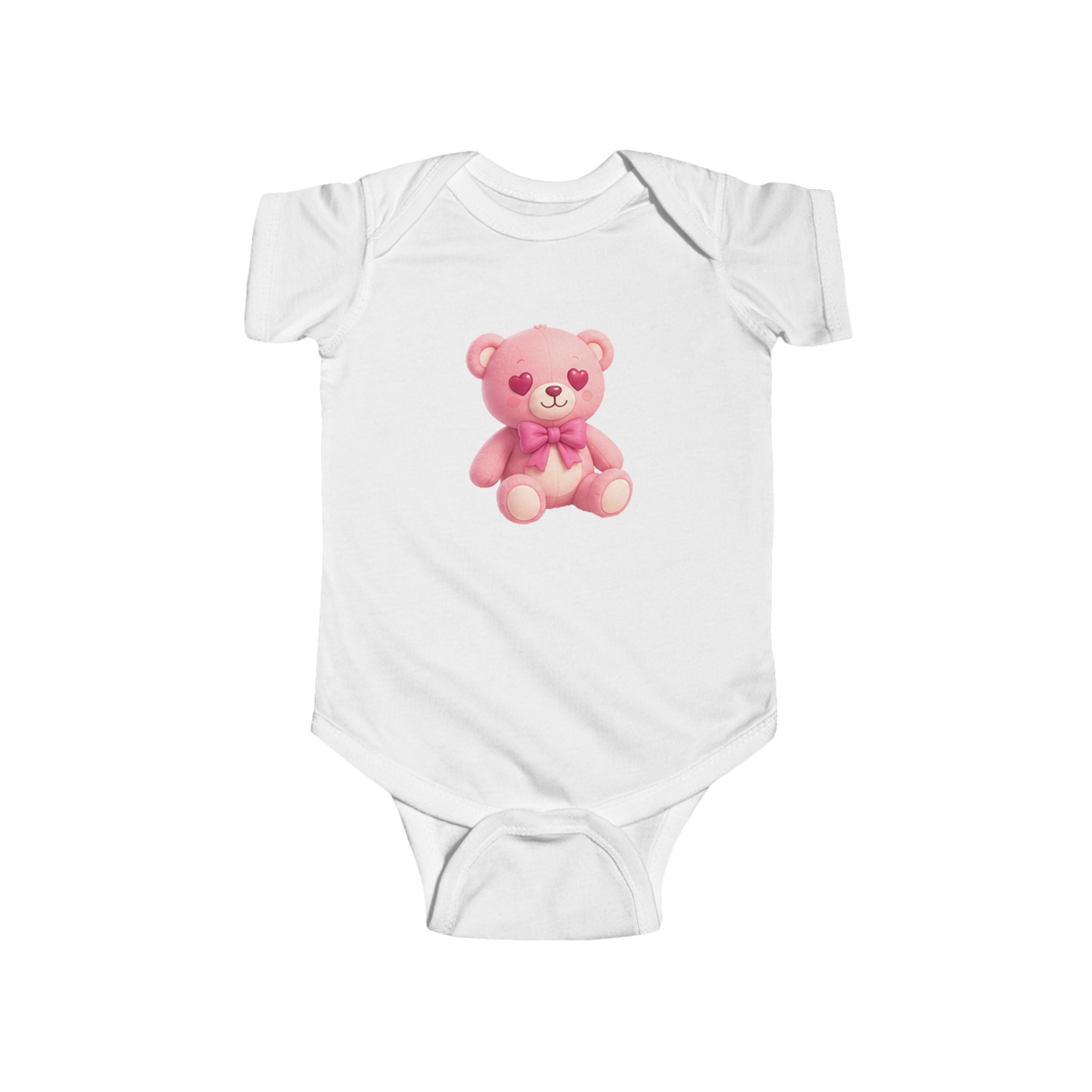 Bob the Pink Teddy Bear Infant Onsie