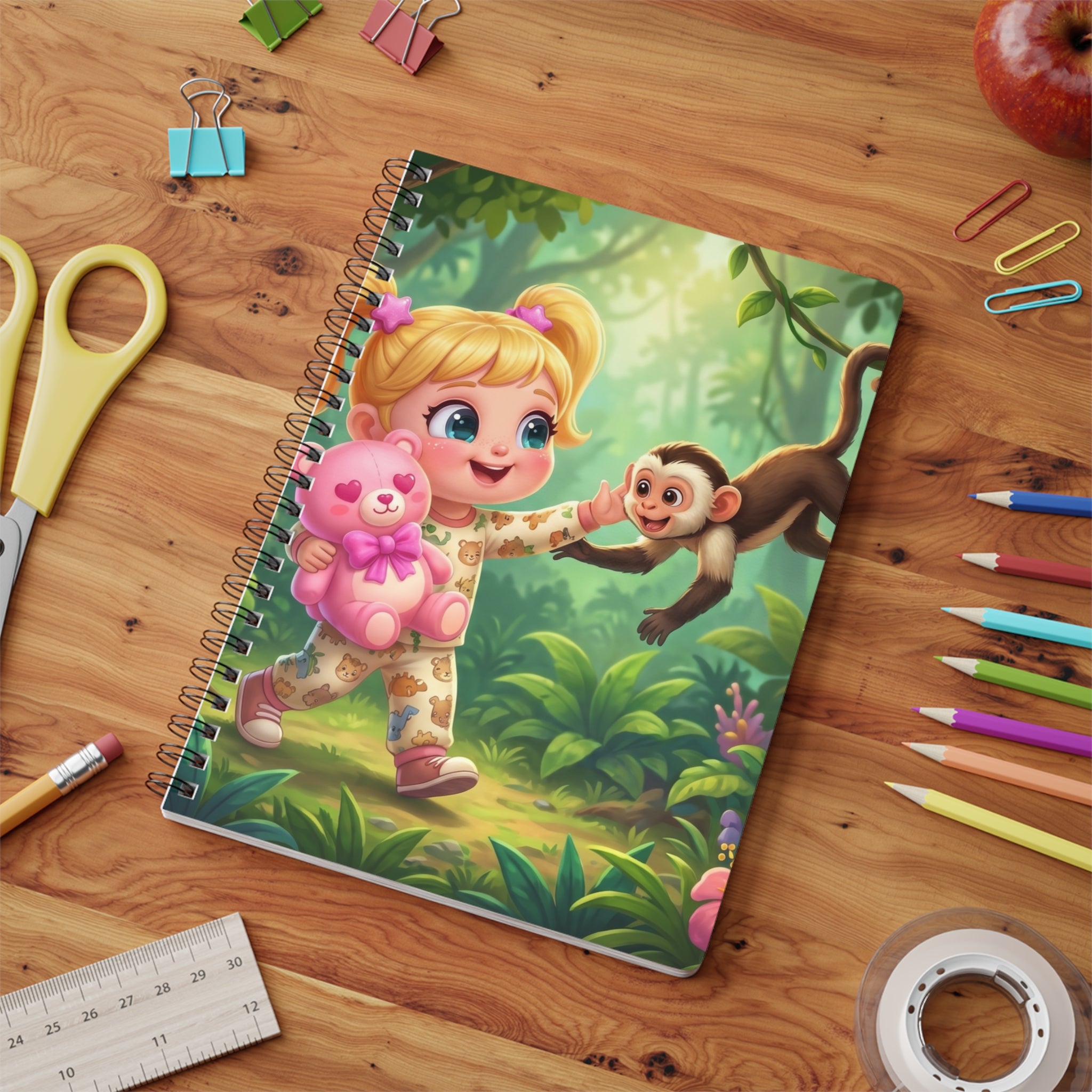 Mo was Here: Jungle A5 Notebook