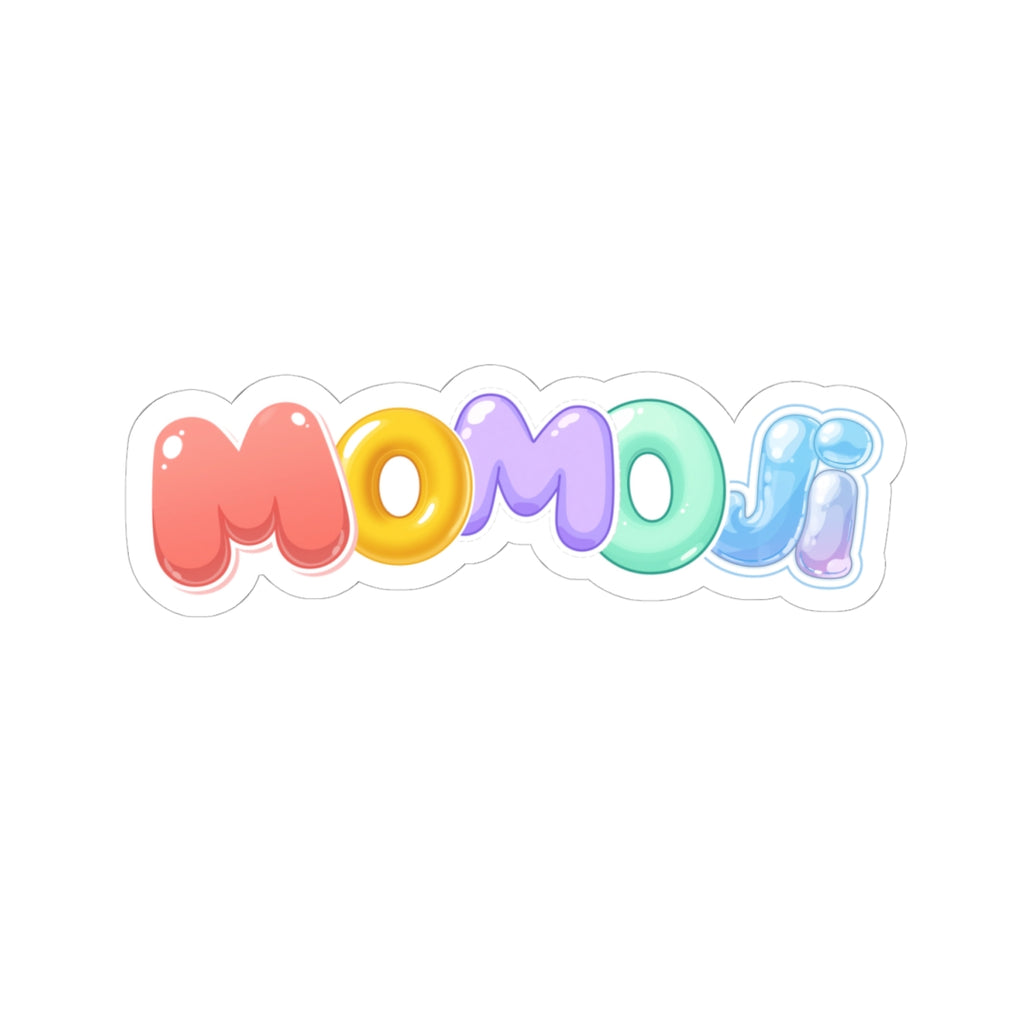 Momoji Bubble Letter Kiss-Cut Sticker