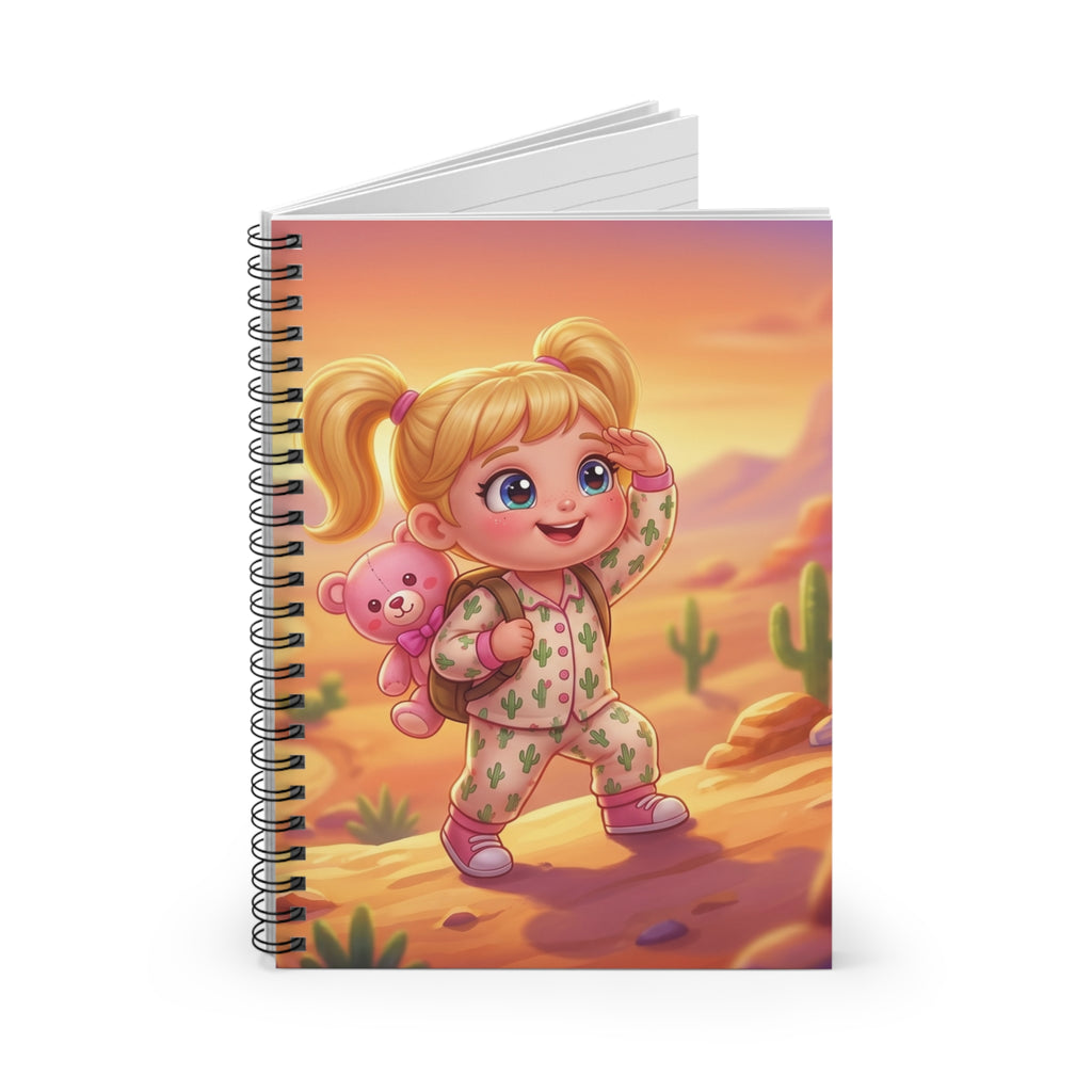 Mo was Here: Sahara Spiral Notebook