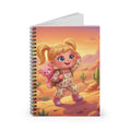 Mo was Here: Sahara Spiral Notebook