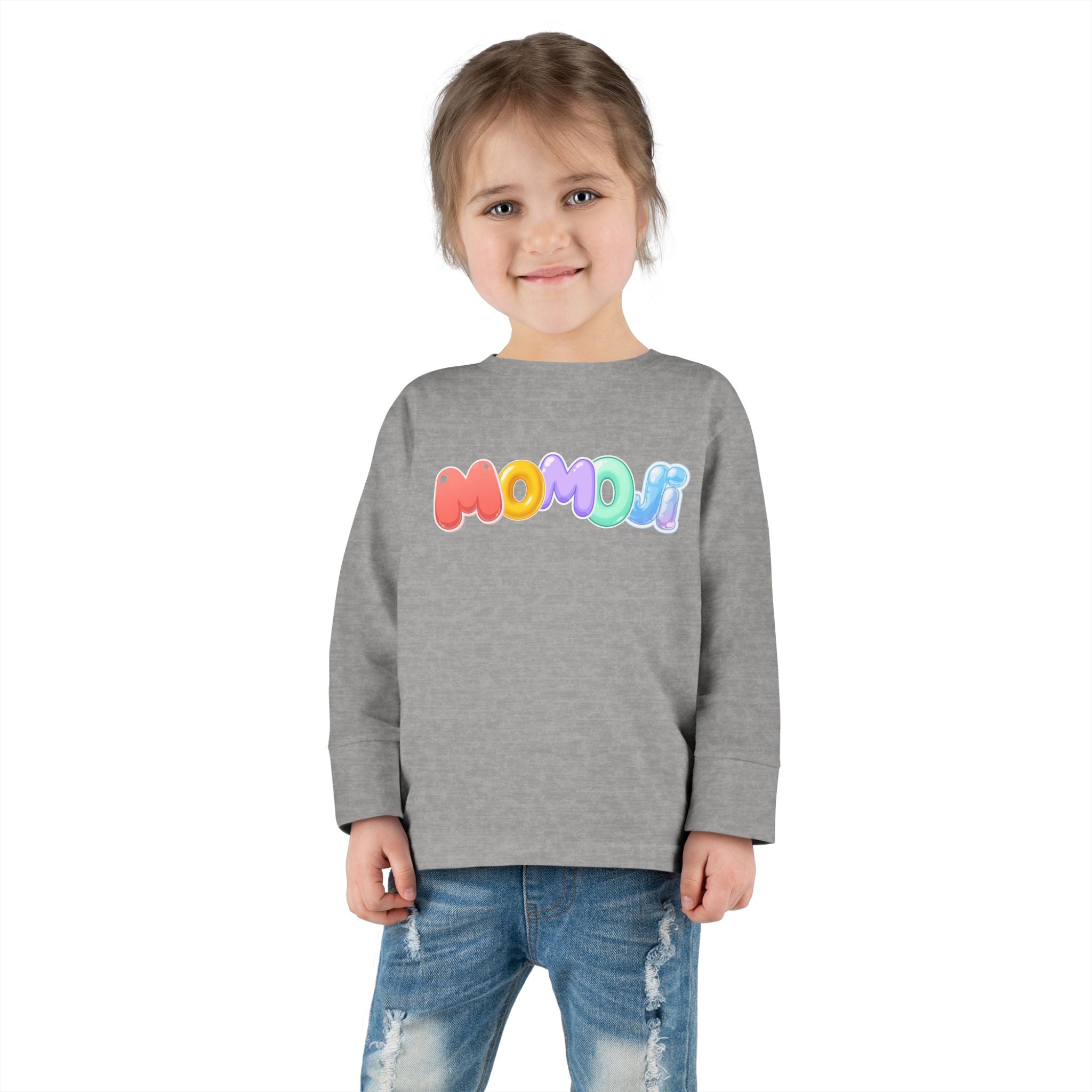 Bob the Pink Teddy Toddler Long Sleeve Tee