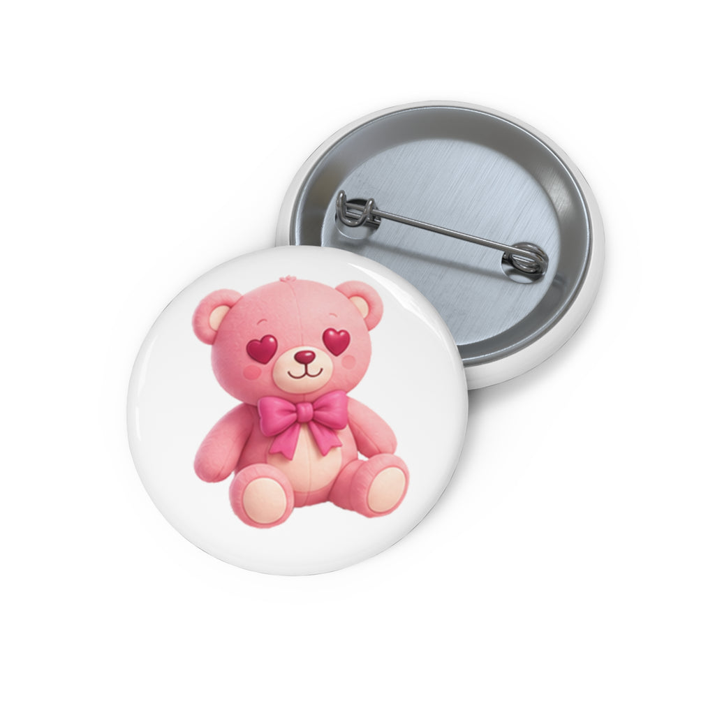 Bob the Pink Teddy Bear Pin