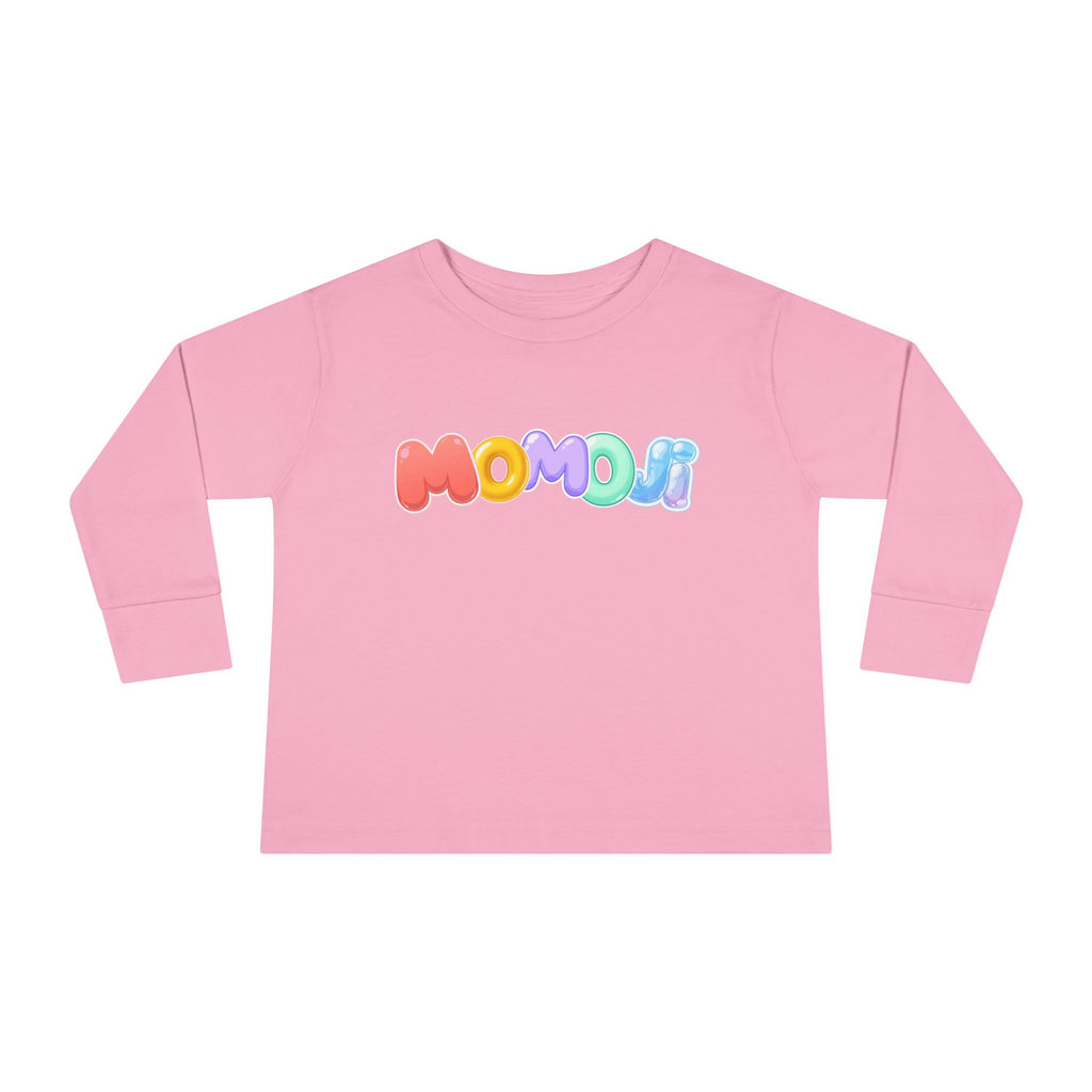 Bob the Pink Teddy Toddler Long Sleeve Tee