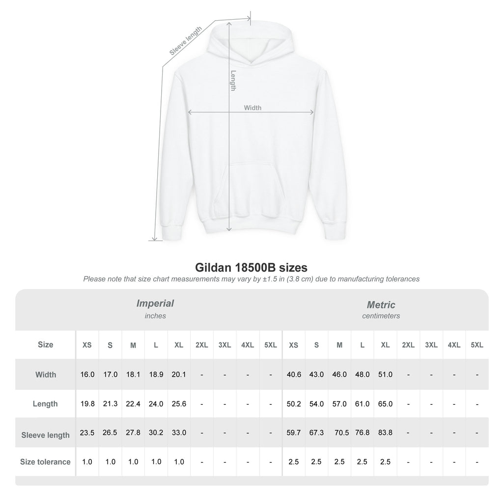 Go Mo Go Youth Hooded Sweatshirt