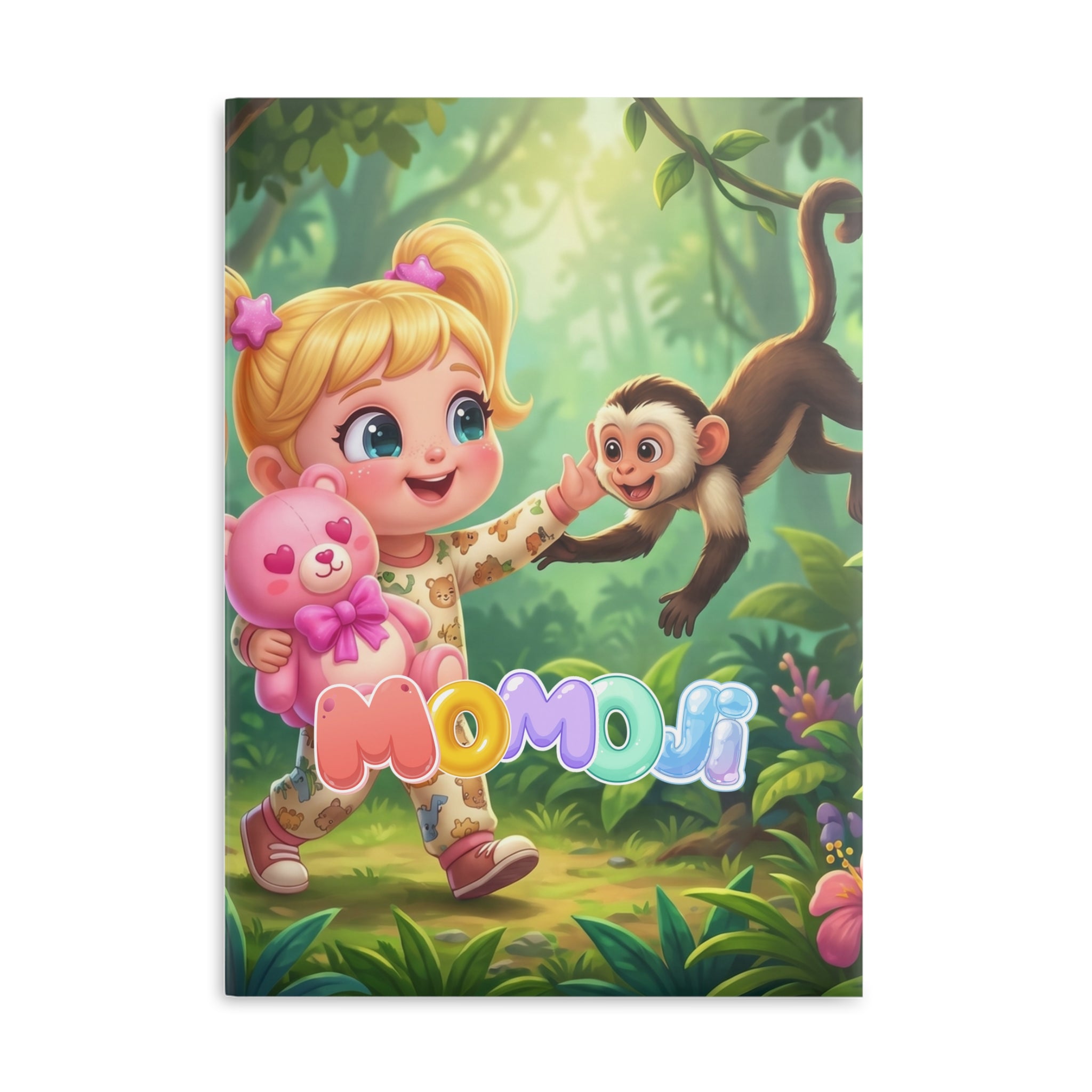 Mo was Here: Jungle Puffy Cover Notebook