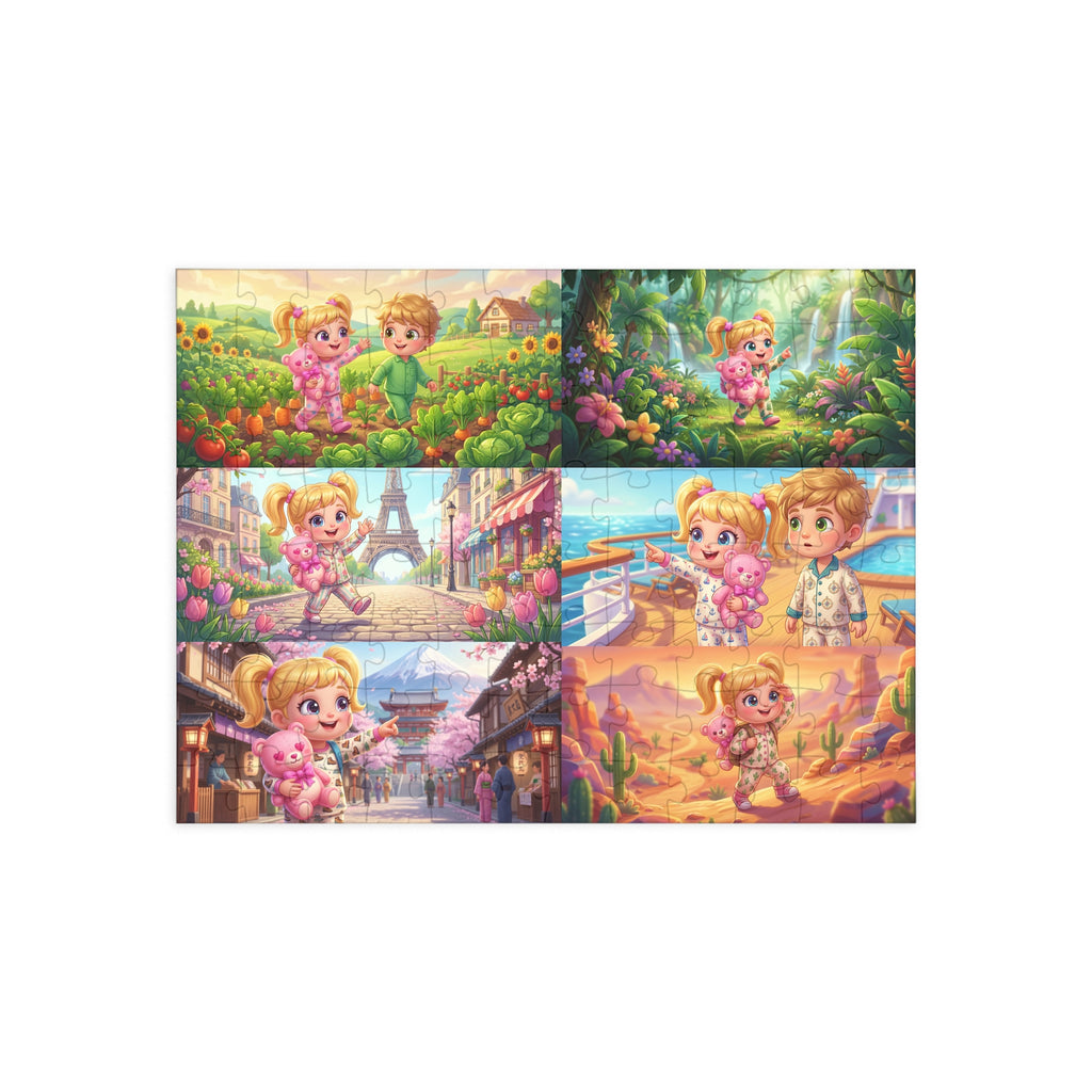 Mo was Here: Adventures Large Jigsaw Puzzle