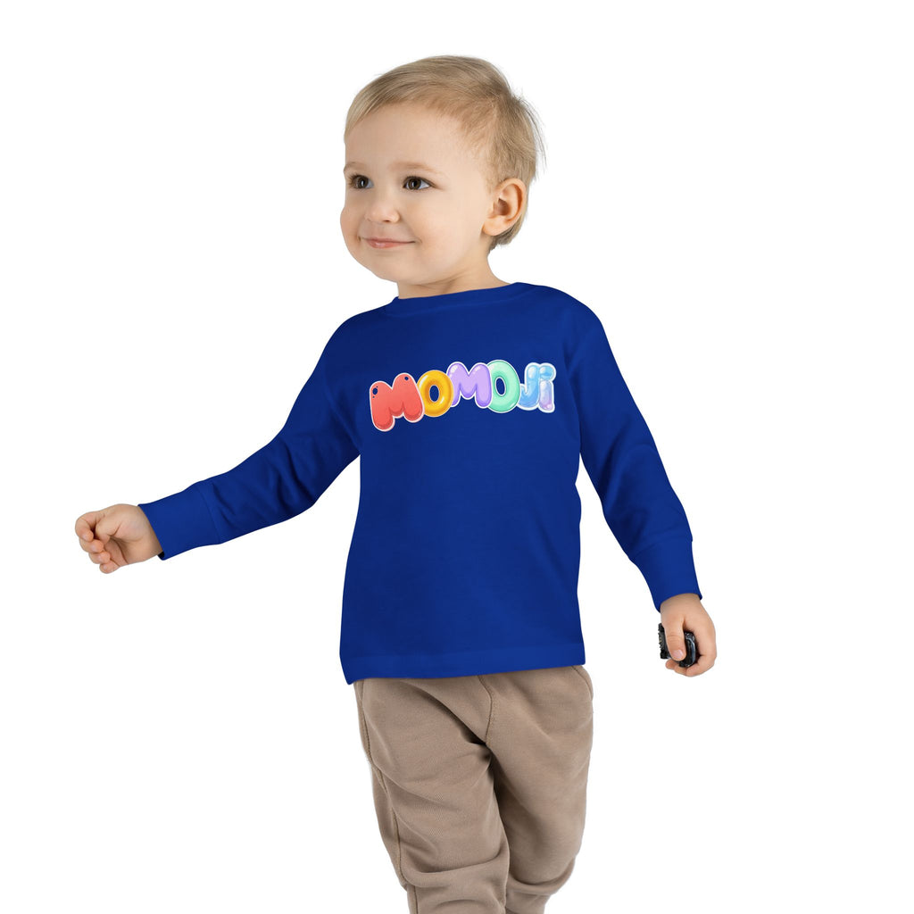 Bob the Pink Teddy Toddler Long Sleeve Tee