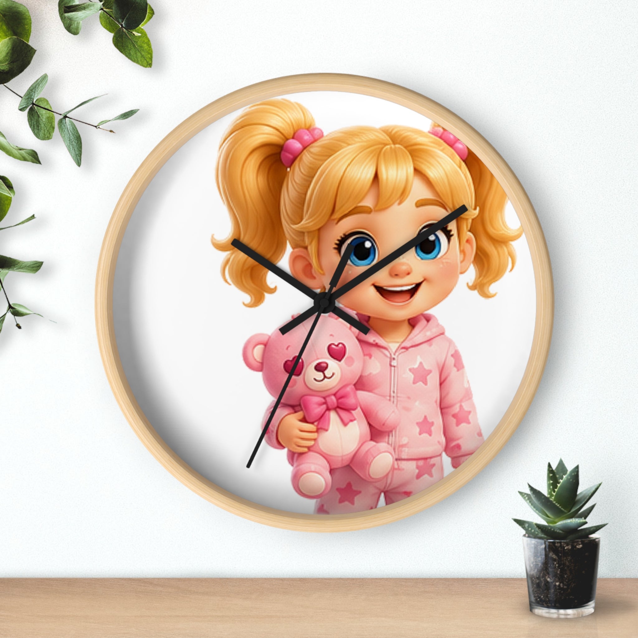 Team Mo Wall Clock