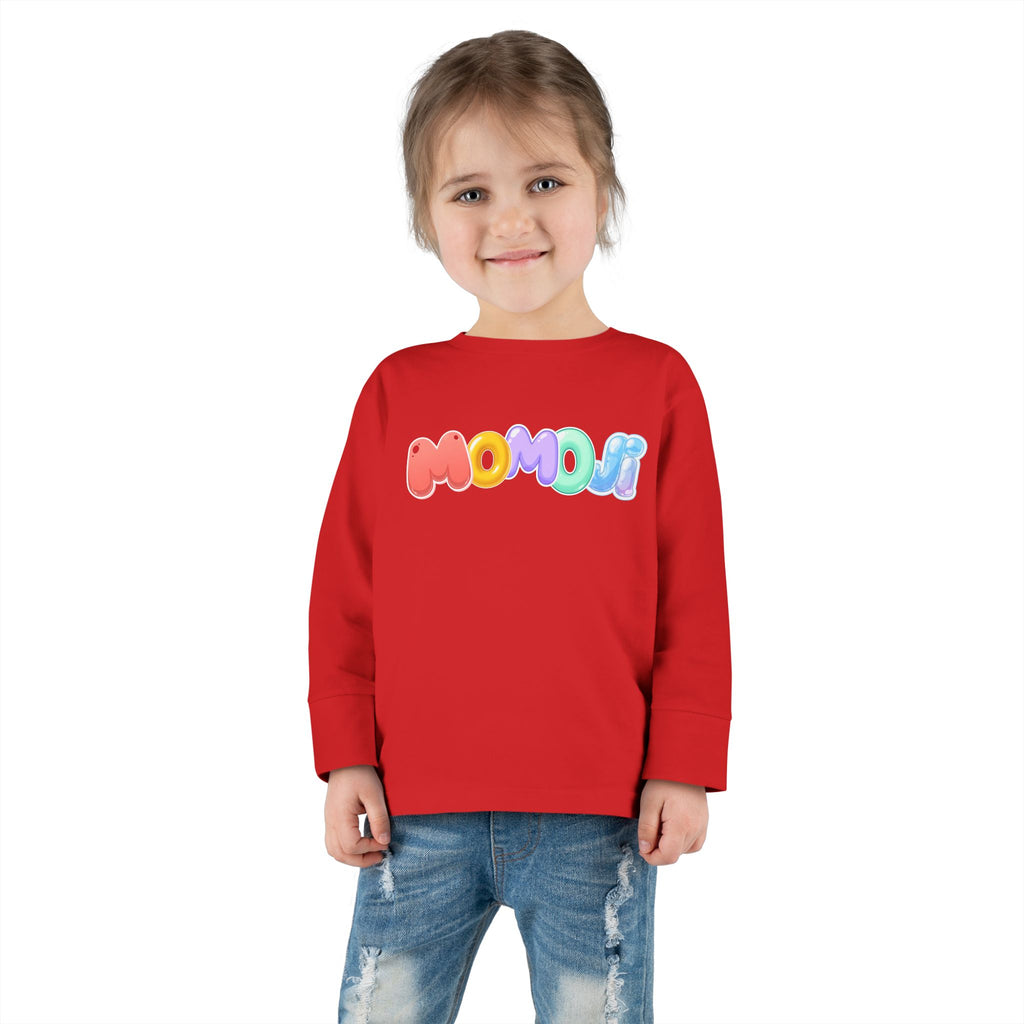 Bob the Pink Teddy Toddler Long Sleeve Tee