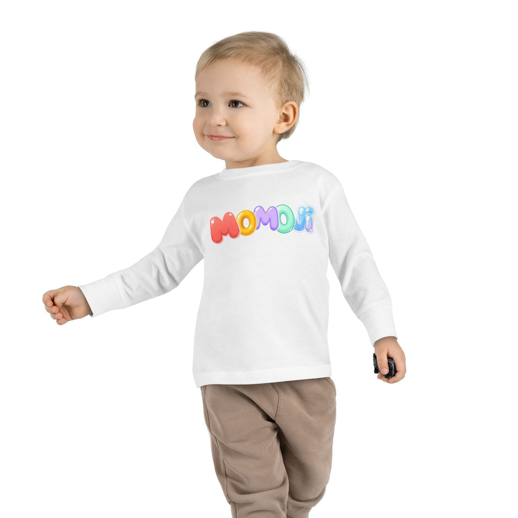 Bob the Pink Teddy Toddler Long Sleeve Tee