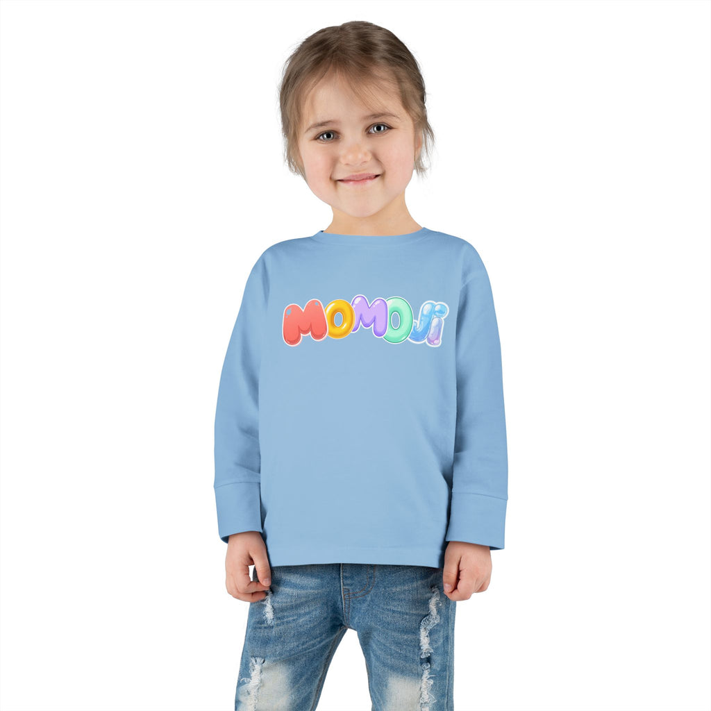 Bob the Pink Teddy Toddler Long Sleeve Tee