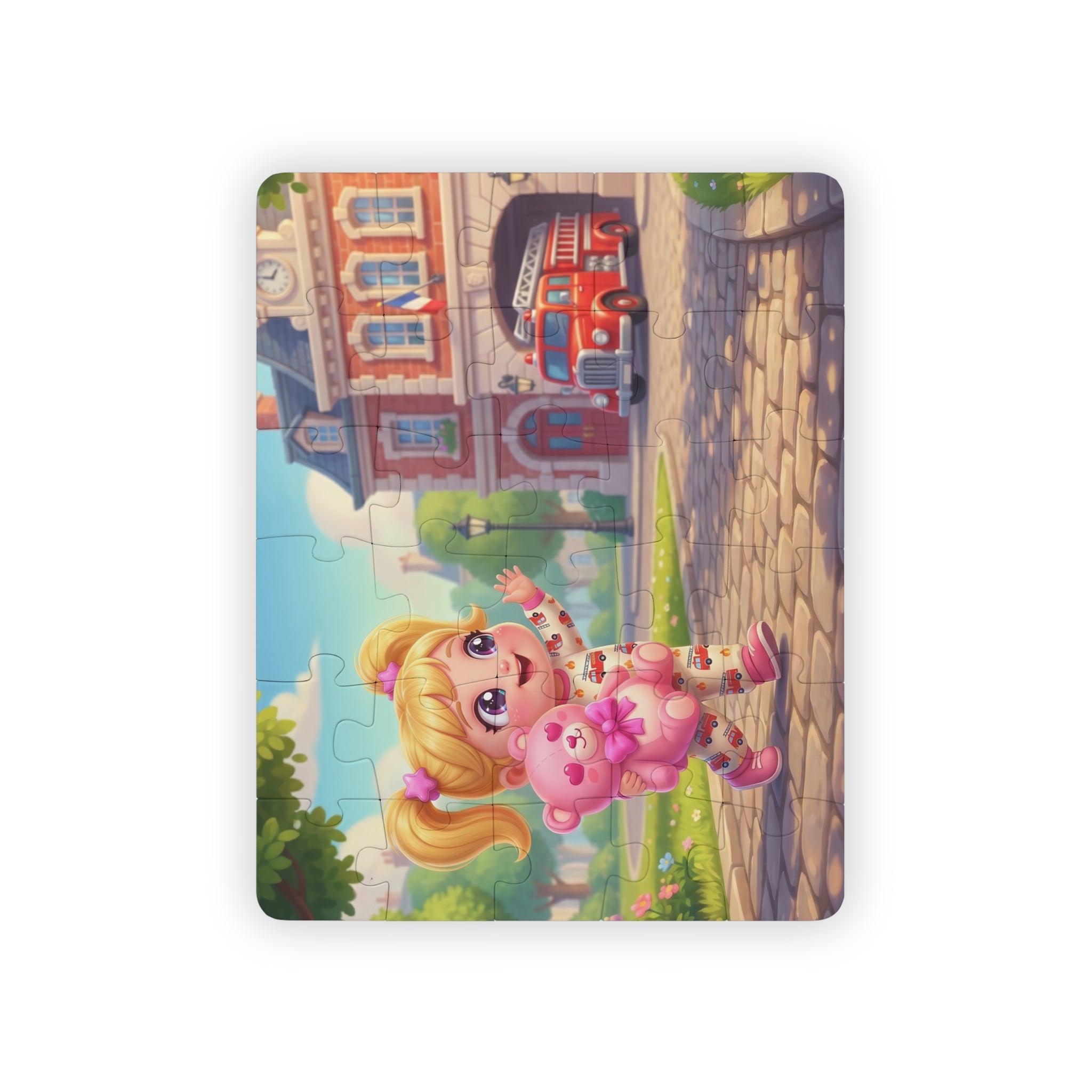 Mo was Here: Firehouse Visit Kids Puzzle