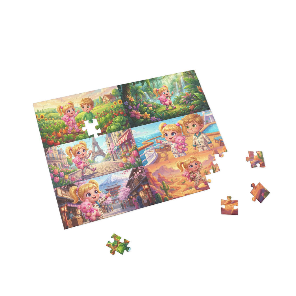 Mo was Here: Adventures Large Jigsaw Puzzle