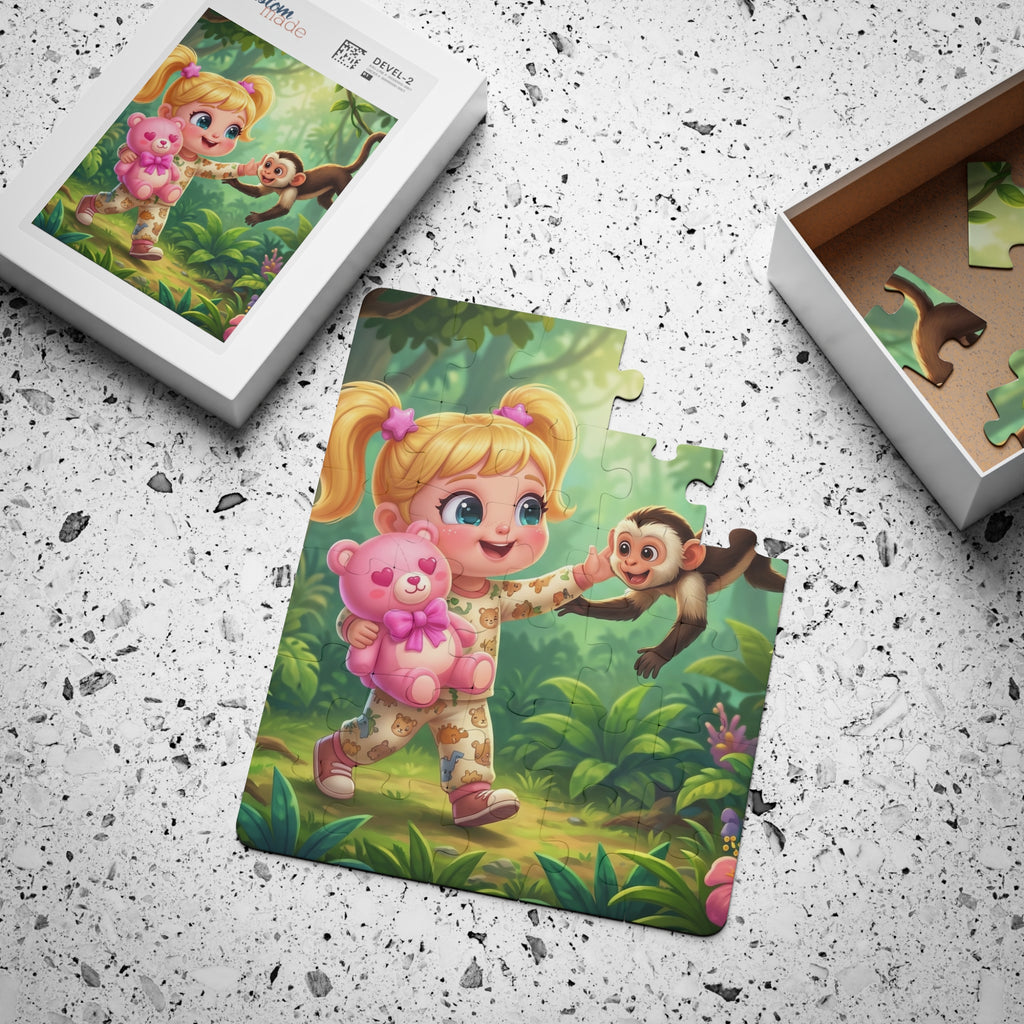 Mo was Here: Monkey Adventure Puzzle