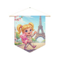 Momoji in Paris Wall Pennant