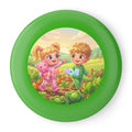 Mo was Here: On the Farm Play Frisbee