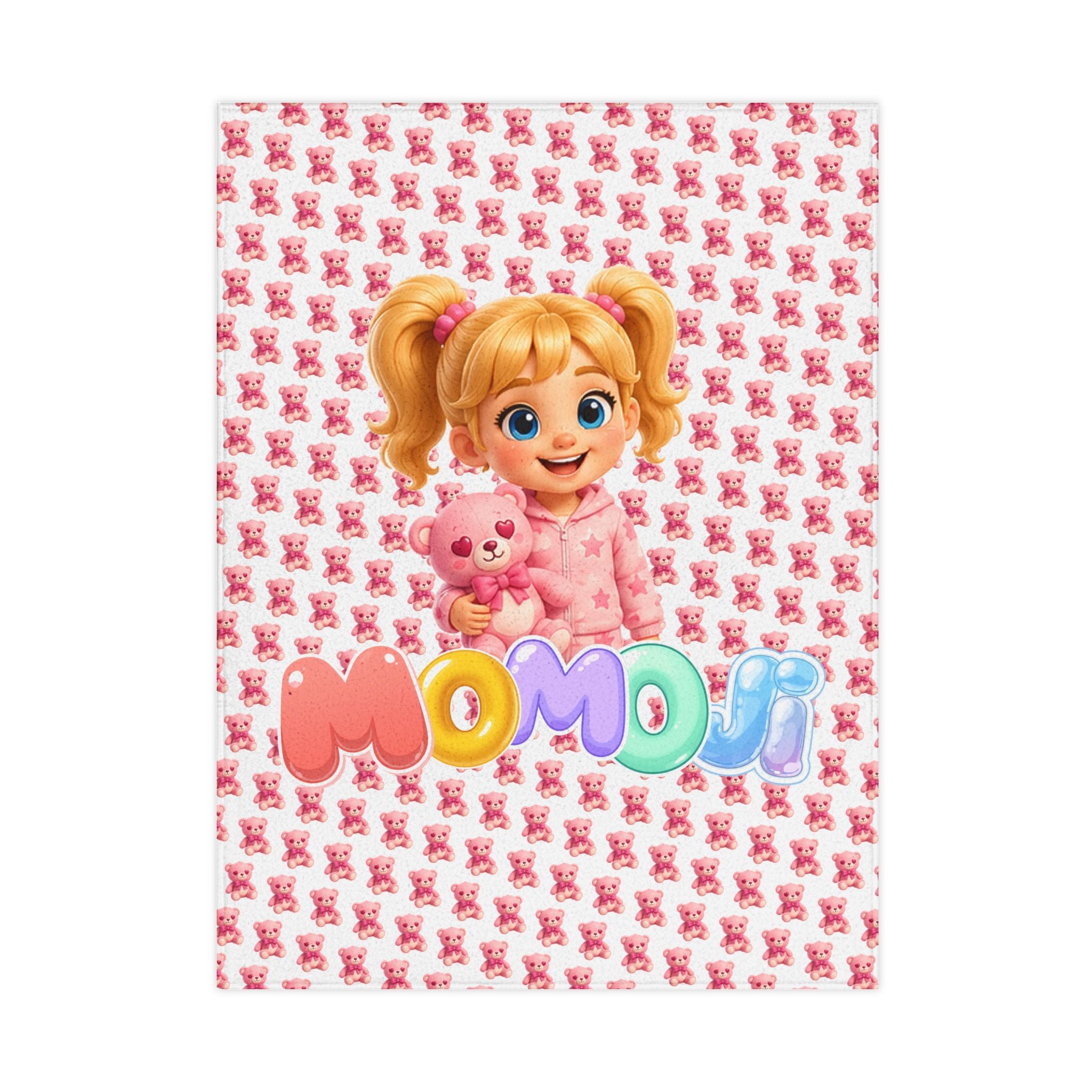 Mo and Friends Toddler Blanket