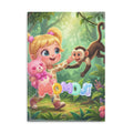 Mo was Here: Jungle Puffy Cover Notebook