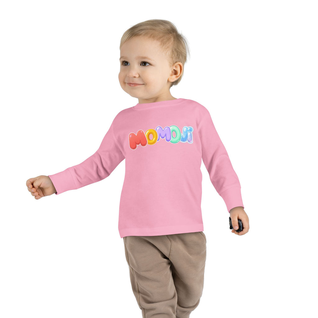 Bob the Pink Teddy Toddler Long Sleeve Tee