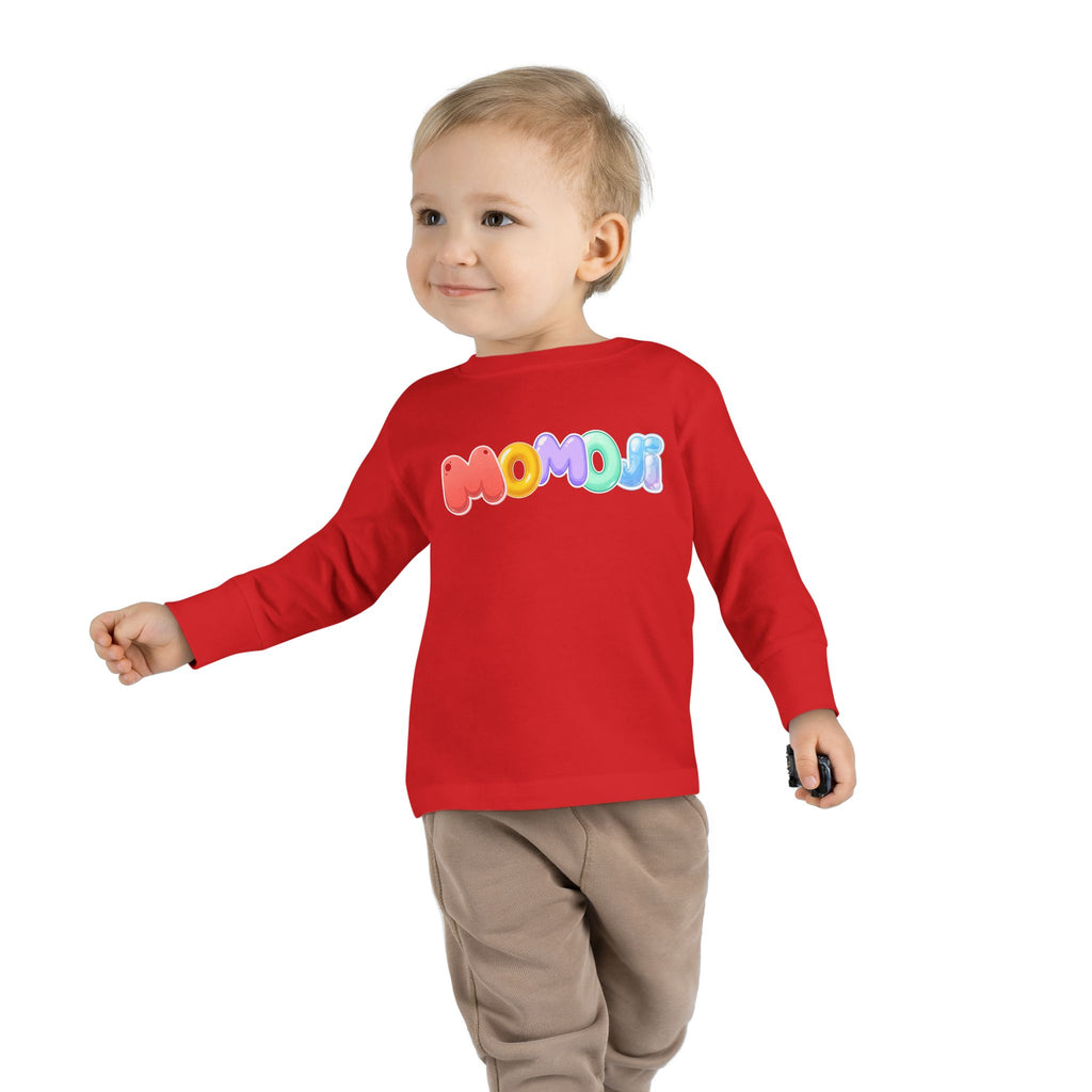 Bob the Pink Teddy Toddler Long Sleeve Tee