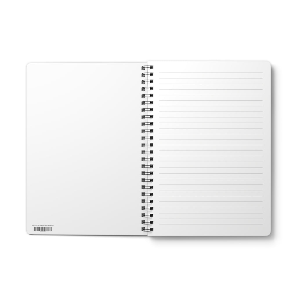 Mo was Here: On the Farm A5 Spiral Notebook