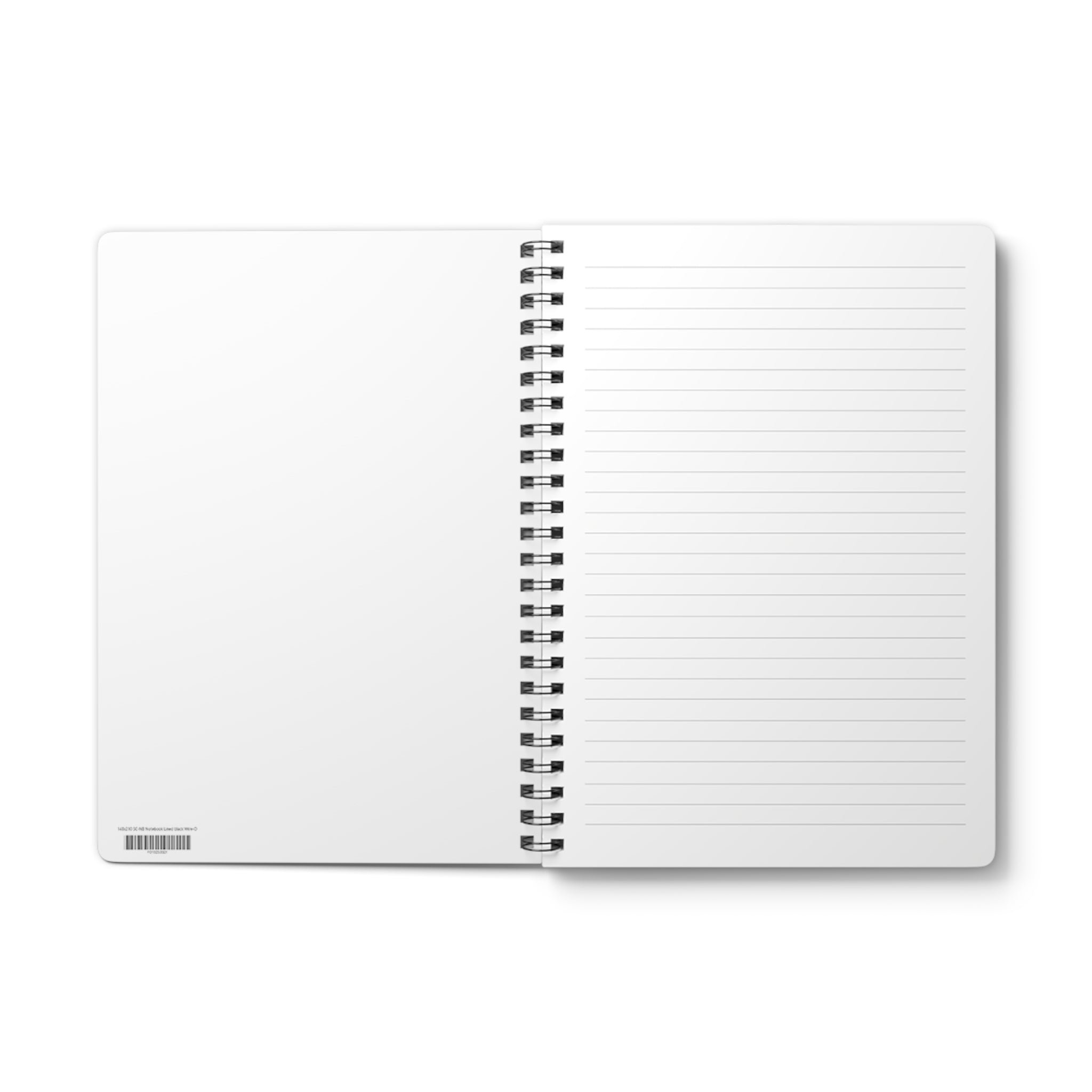 Mo was Here: On the Farm A5 Spiral Notebook