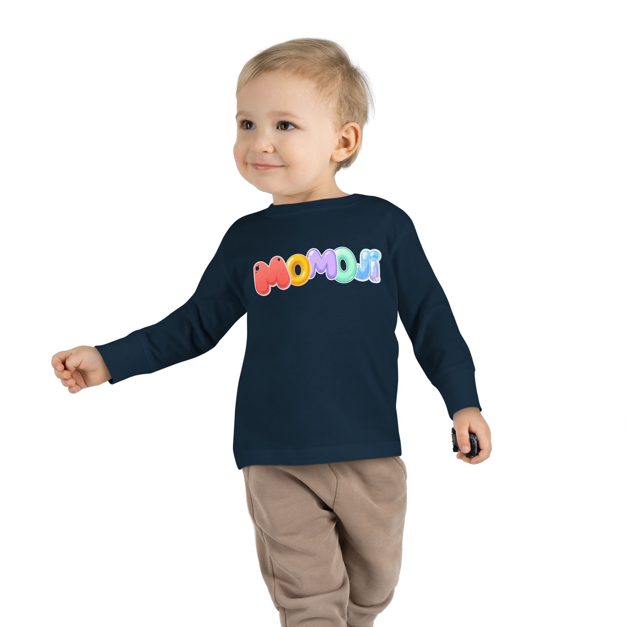 Bob the Pink Teddy Toddler Long Sleeve Tee