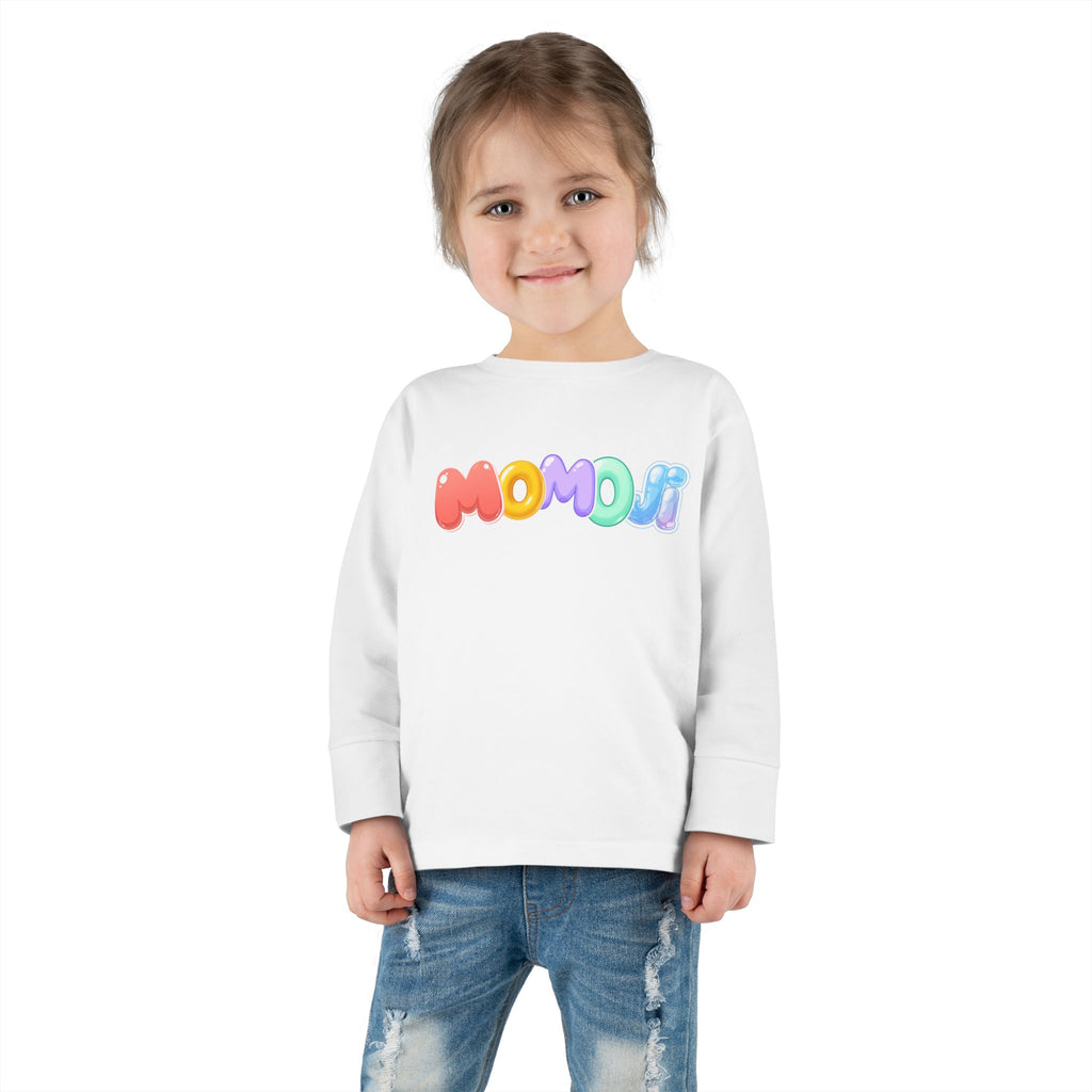Bob the Pink Teddy Toddler Long Sleeve Tee