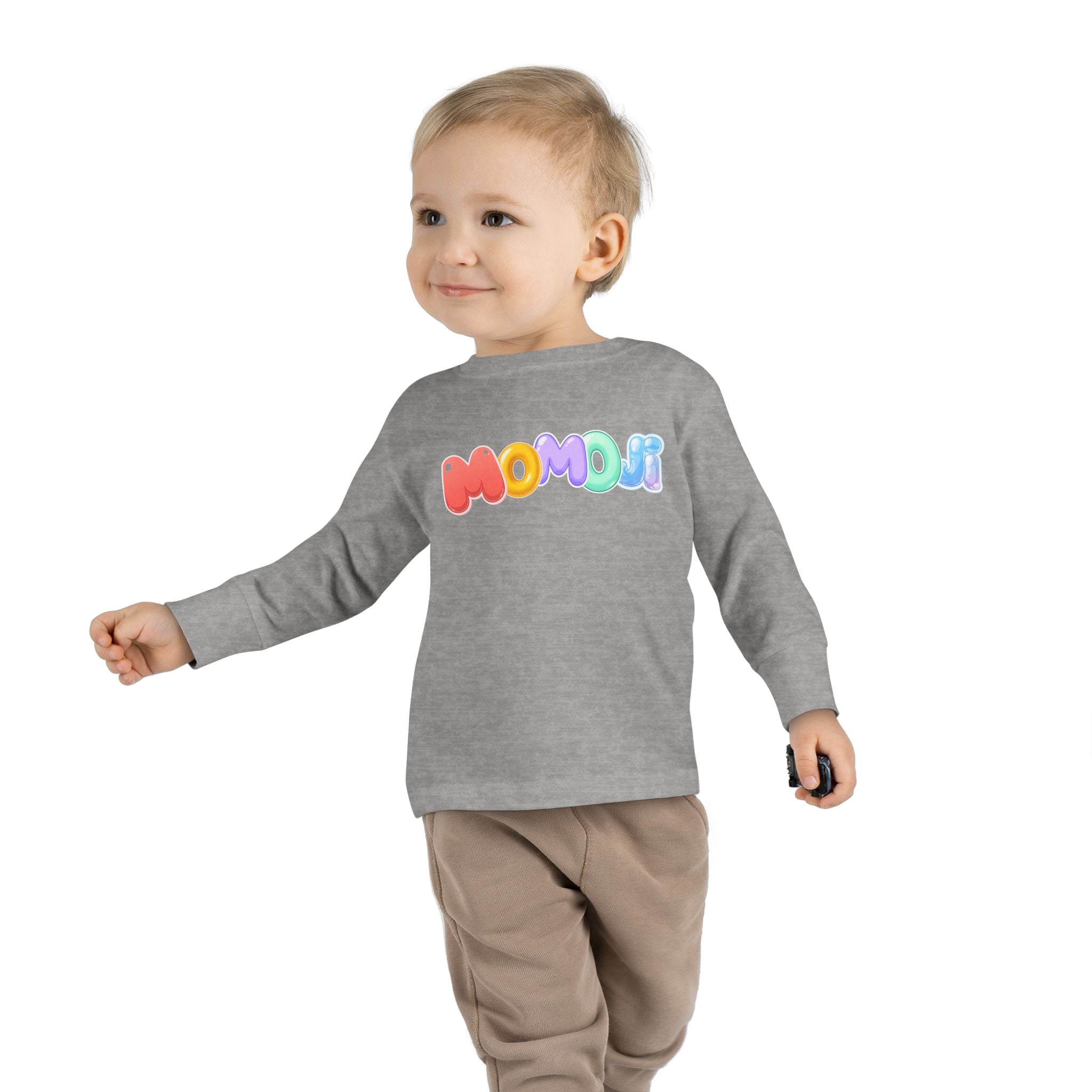 Bob the Pink Teddy Toddler Long Sleeve Tee